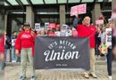 Labor joins protests to stop government cuts