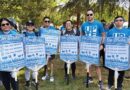 May Day march draws hundreds in solidarity with striking workers