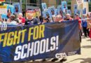 Teachers rally to protest federal cuts to public education