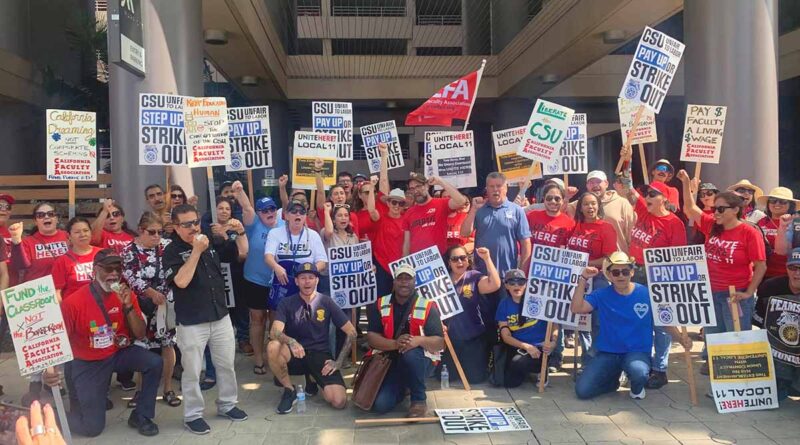 CSU staff fight for fair contract as negotiations drag on
