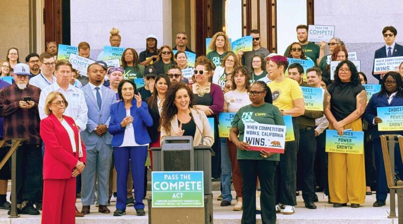 California Labor fights against corporate monopolies