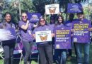 SEIU members rally for immigrant protections